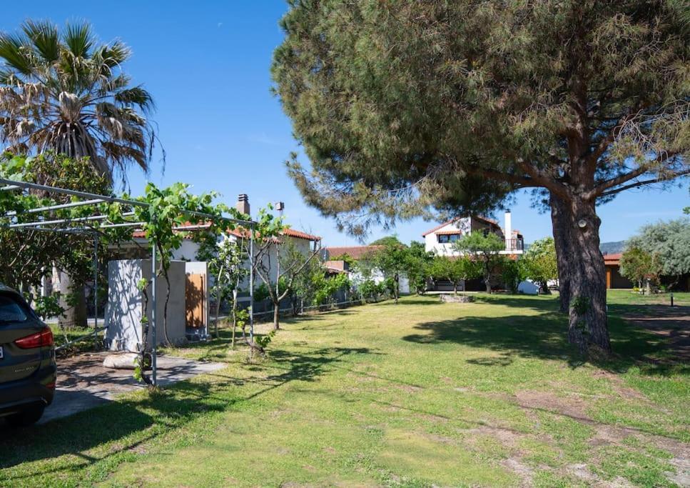 Traditionelles Appartement Athos Shadow Am Meer Paralia Sikias Ngoại thất bức ảnh