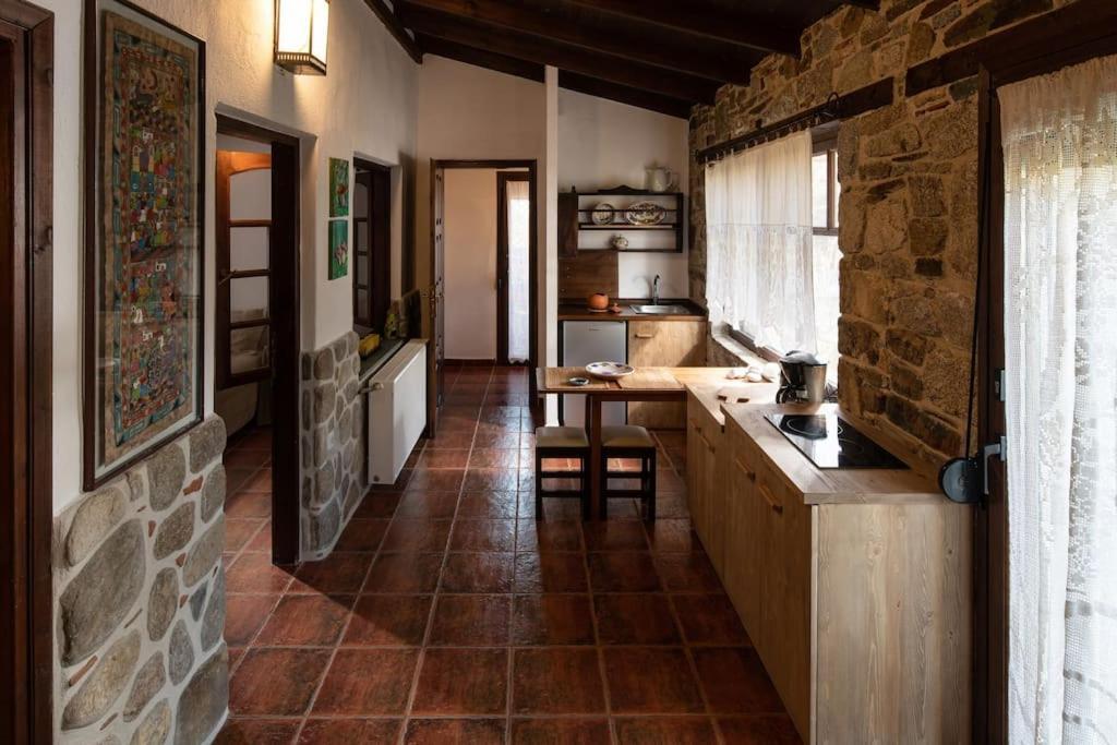 Traditionelles Appartement Athos Shadow Am Meer Paralia Sikias Ngoại thất bức ảnh