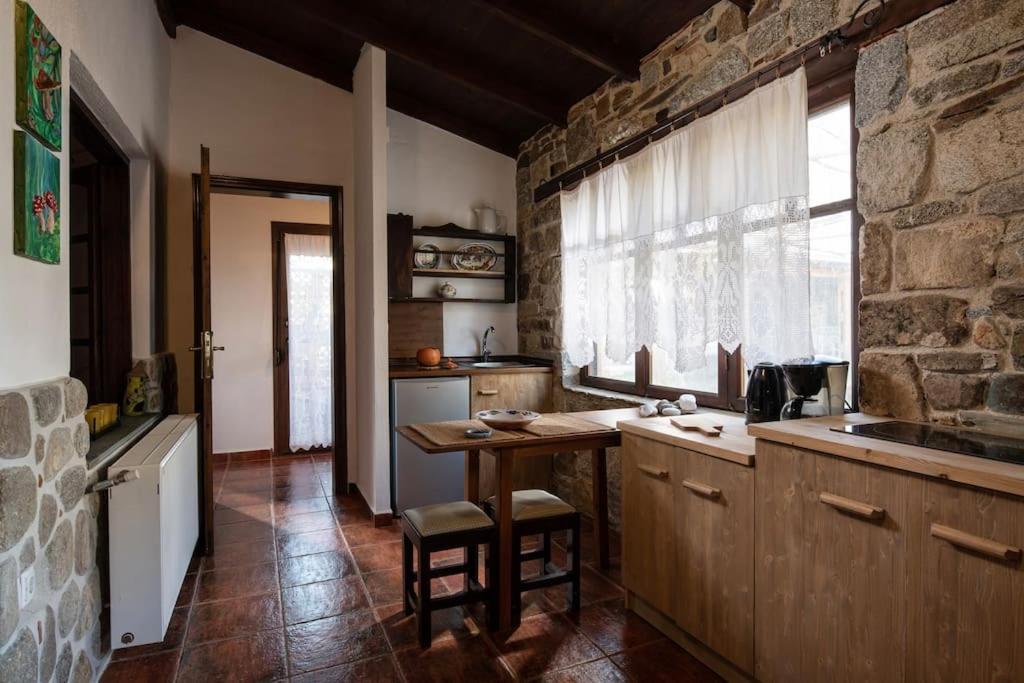 Traditionelles Appartement Athos Shadow Am Meer Paralia Sikias Ngoại thất bức ảnh