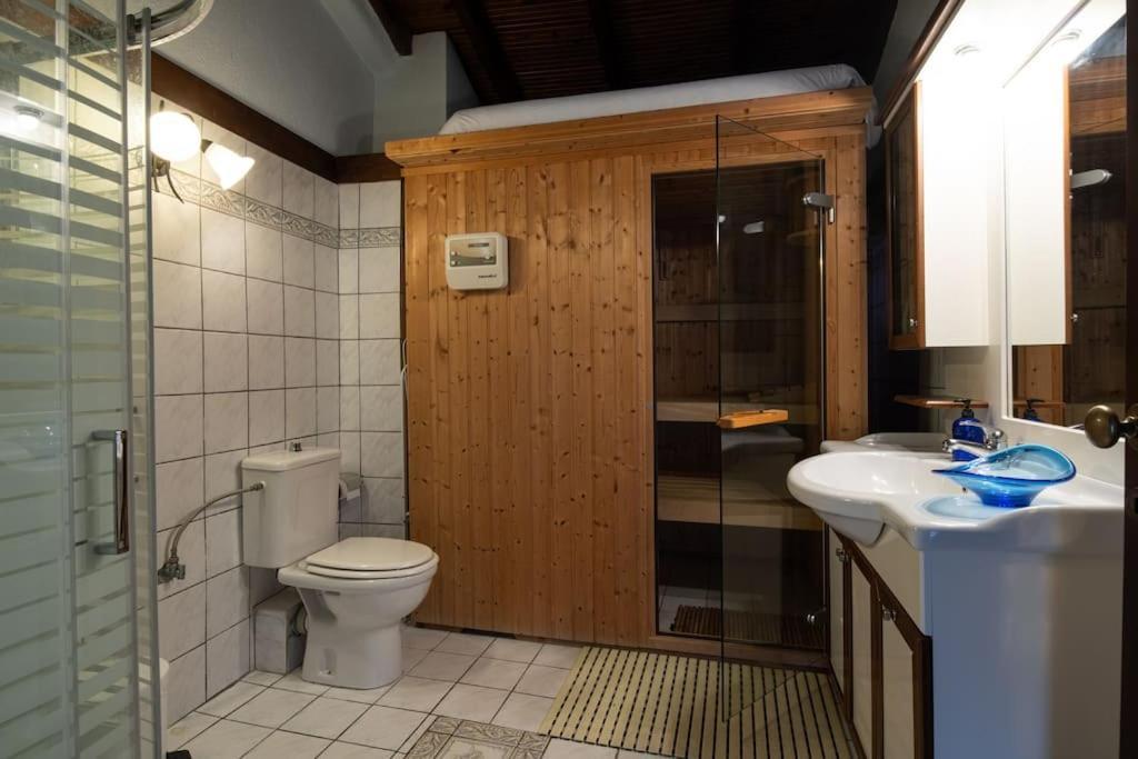 Traditionelles Appartement Athos Shadow Am Meer Paralia Sikias Ngoại thất bức ảnh